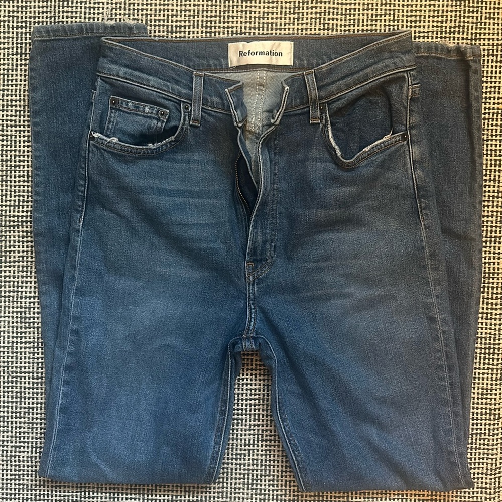 EUC Reformation Skinny Jeans Size 29